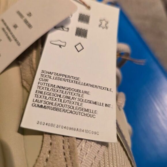 Adidas Ozweego Shoe Sneaker FX6029 Men's 11.5 Pale Beige Comfort Sports Walking - Picture 4 of 10